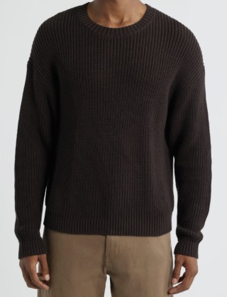 BP. Oversize Cotton Crewneck Sweater