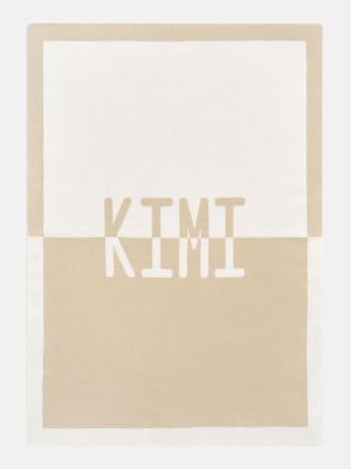 BaubleBar Spell It Out Custom Blanket