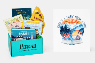 Literati Baby Shower Book Gift Box