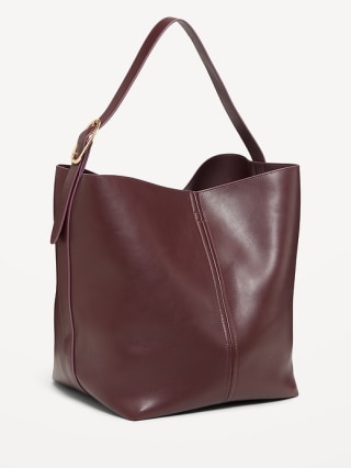 Old Navy Large Faux Leather Tote