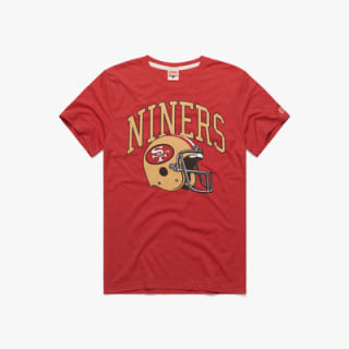 Homage San Francisco 49ers Helmet Retro Tee