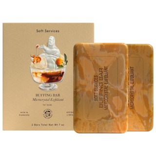 Soft Services Affogato L’Orange Buffing Bar Body Exfoliant