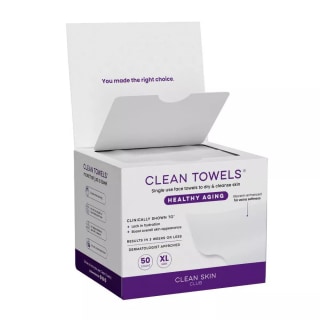 Clean Skin Club Clean Towels Healthy Aging XL (50 Count)