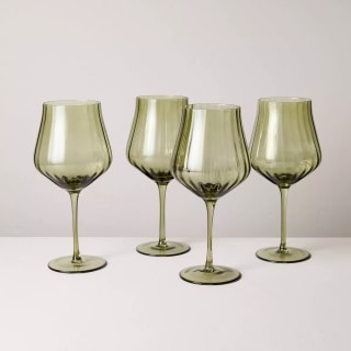 Hearth & Hand with Magnolia Wine Glasses (Set of 4)