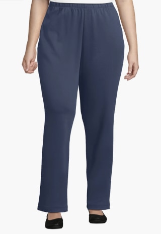 Lands' End Sport Knit High Rise Pants