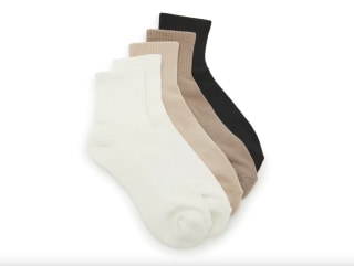 Mix No. 6 Athletic Cushioned Performance Women's Quarter Crew Socks (5 Pack)