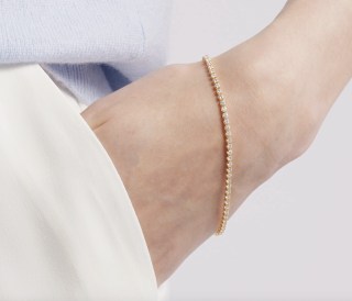 Nordstrom 2mm Cubic Zirconia Tennis Bracelet