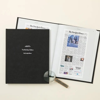 New York Times Premium Custom Birthday Book
