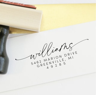 Etsy Custom Return Address Stamps