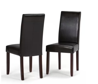 Simpli Home Acadian Transitional Parson Dining Chair