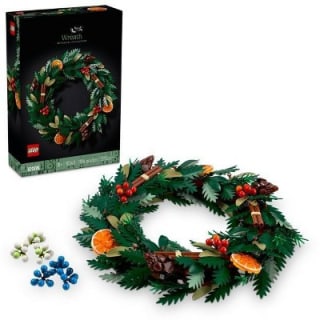 Lego Icons Wreath-Making Kit and Holiday Garland