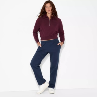 Wild Fable Slim Fit Straight Mid-Rise Sweatpants