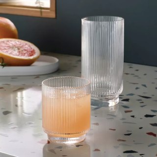 Threshold Mixed Ribbed Cassin Tumbler Set (12 Piece)