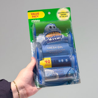 Scrubbing Bubbles Fresh Gel Toilet Bowl Cleaning Stamps