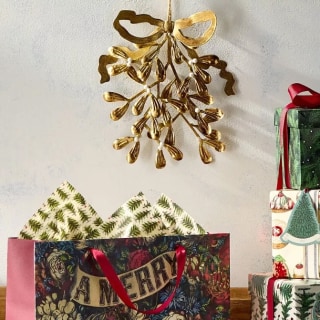 John Derian for Target Metal Mistletoe Hanging Wall Decor