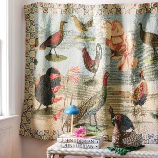 John Derian for Target Bird Collage Quilt