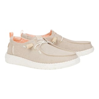 Hey Dude Women's Wendy Chambray Comfortable Slip on Shoe