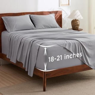 Bedsure Deep Pocket Sheets Set