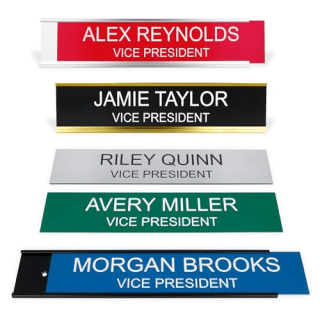 Custom Engraved Name Plate
