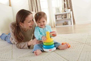Fisher-Price Baby’s First Blocks (10 Shapes) and Rock-a-Stack Ring 
