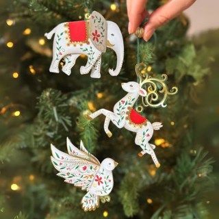 Freshcut Paper Enchanted Forest 12 Days of Animal Ornaments Advent Calendar