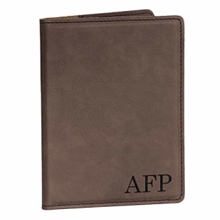 Lifetime Creations Monogrammed Passport Cover