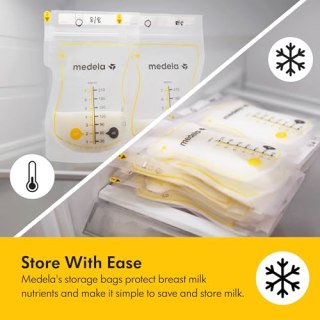 Medela Easy Pour Breastmilk Disposable Storage Bags 100 Count 