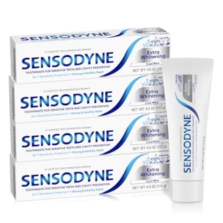 Sensodyne Extra Whitening Sensitive Teeth Toothpaste (4-pack)