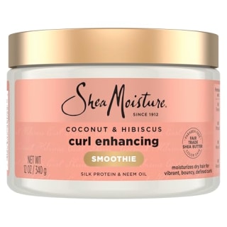 SheaMoisture Smoothie Curl Enhancing Cream Coconut and Hibiscus for Thick, Curly Hair