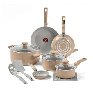 T-Fal Ceramic Nonstick Cookware (Set of 12)