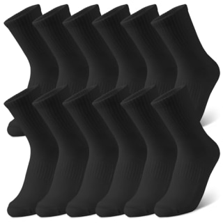 TikMox Cozy Crew Socks with Arch Support