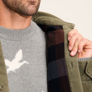 Woolrich x Target Olive Men's Twill Shacket