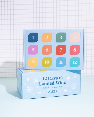 Maker Wine 12 Days of Canned Wine Advent Calendar (pre-order)