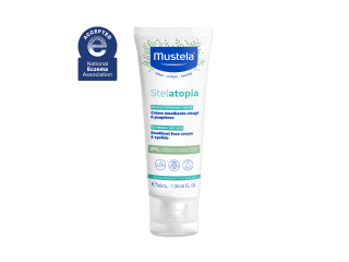 Mustela Stelatopia Emollient Face Cream For Baby Eczema