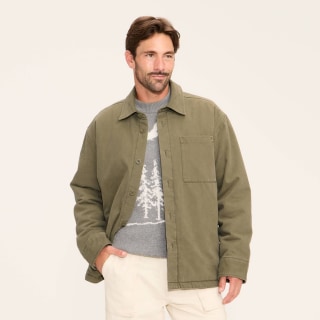 Woolrich x Target Olive Men's Twill Shacket