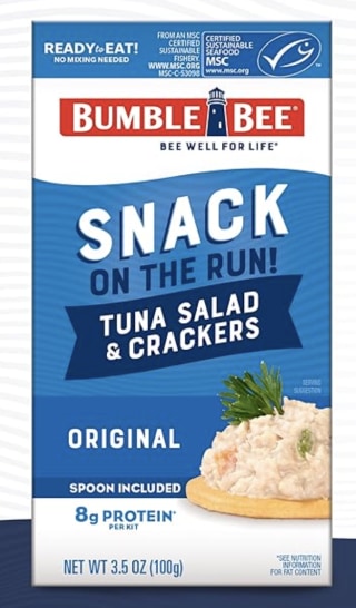 Bumble Bee Snack On The Run Original Tuna Salad