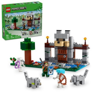 Lego Minecraft The Wolf Stronghold Fortress Playset