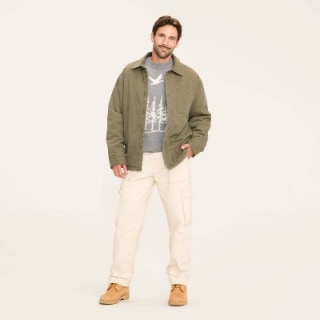 Woolrich x Target Olive Men's Twill Shacket