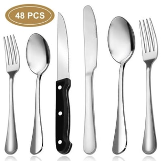 Kosbon 48-Pieces Silverware Set
