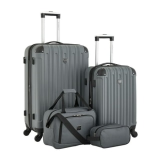 Travelers Club 4-piece Hard Side Spinner Luggage Set
