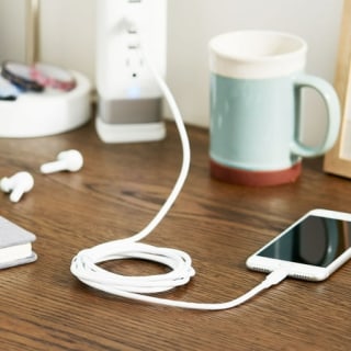 Onn 10ft Lightning to USB-A Charging Cable