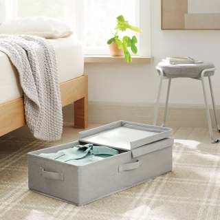 Brightroom Underbed Fabric Bin with Lid