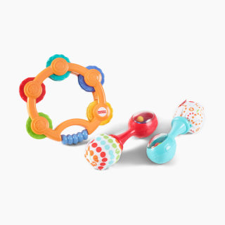Fisher Price Tambourine & Maracas Gift Set