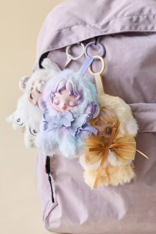 Pop Mart Skullpanda L'impressionnisme Series Blind Box Plushie Keychain