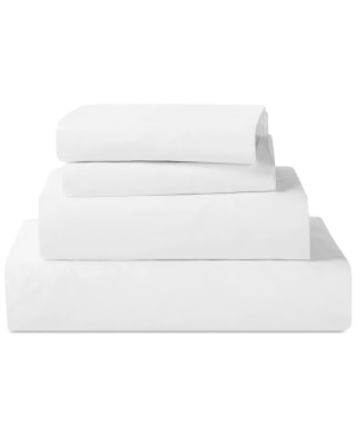 Sunham Microfiber Easy Care Solid 4-Pc. Sheet Set