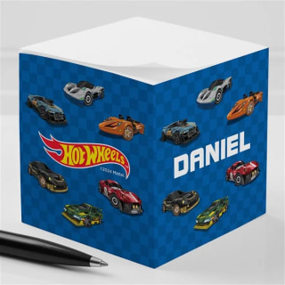 Personalization Mall Hot Wheels Personalized Note Cube
