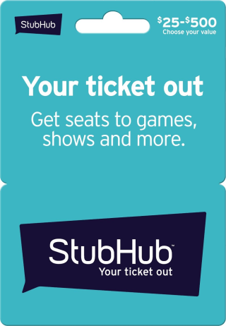 Stubhub Gift Card