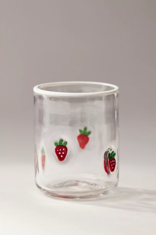 Anthropologie Icon Juice Glass