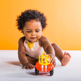 Bright Starts Oball Easy Grasp Toy Sports Car