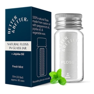 Better & Better Natural Floss in Glass Jar
